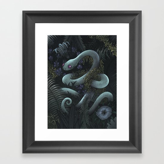 Snake Framed Art Print