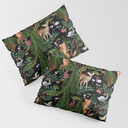 Winter Forest Animals Pillow Sham