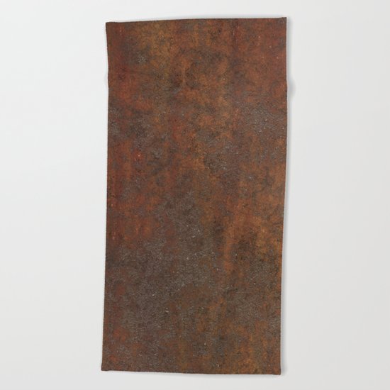 Rust Beach Towel