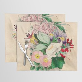 Wildflowers by Clarissa Munger Badger, 1859 (benefitting The Nature Conservancy) Placemat