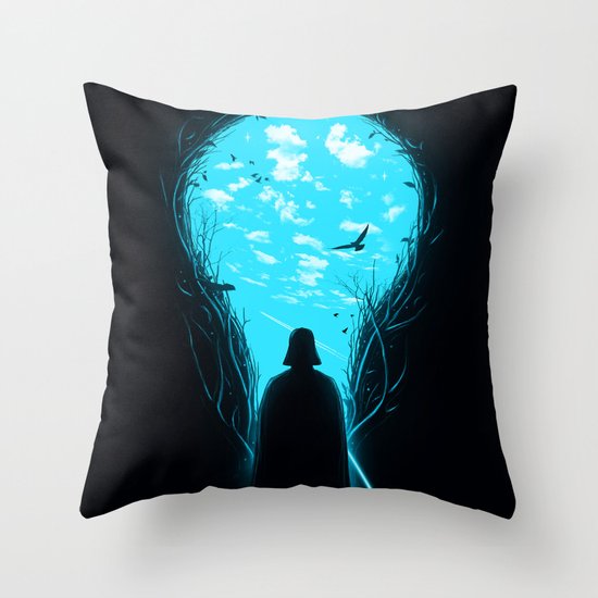 The Other Side Throw Pillow