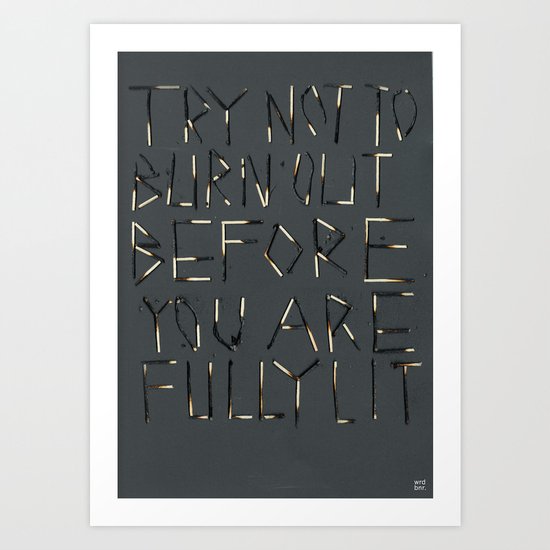 LIT Art Print