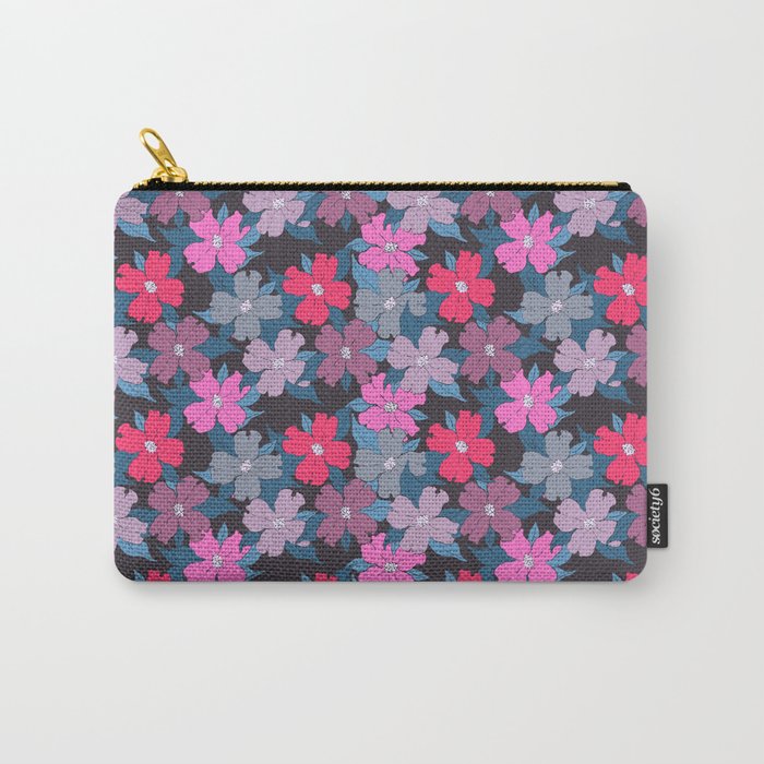 pink and gray flowering dogwood symbolize rebirth and hope Carry-All Pouch