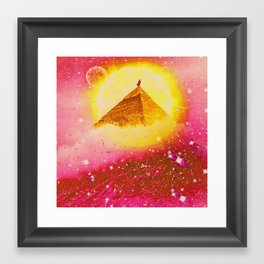 Pyramid Framed Art Print