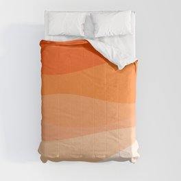 Creamsicle Dream - Abstract Comforter