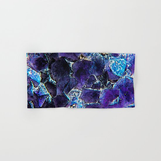 AMETHYST ABSTRACT Hand & Bath Towel