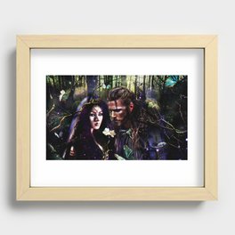 Beren And Luthien Recessed Framed Print