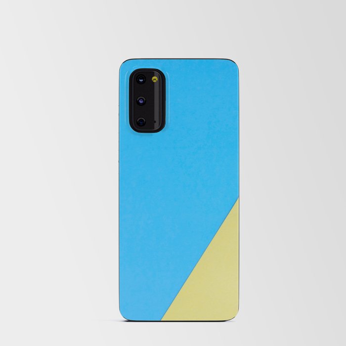 Blue & Grey Android Card Case