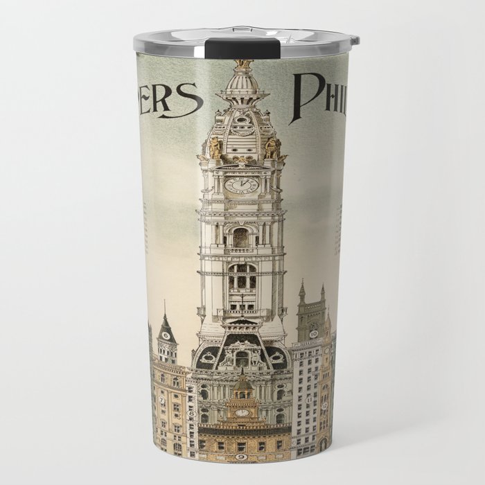 Vintage poster - Philadelphia Travel Mug