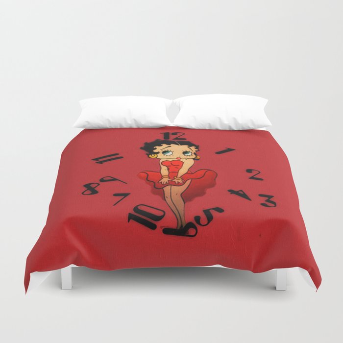 Betty Boop 2 Duvet Cover By Gypsykisspotography Society6