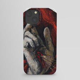 The hand of christ iPhone Case
