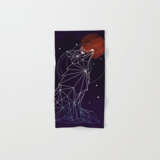 Fox in the Stars Hand & Bath Towel