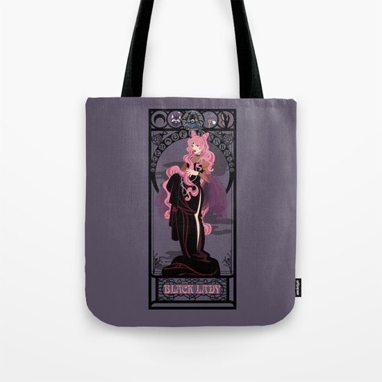 Black Lady Nouveau - Sailor Moon Tote Bag