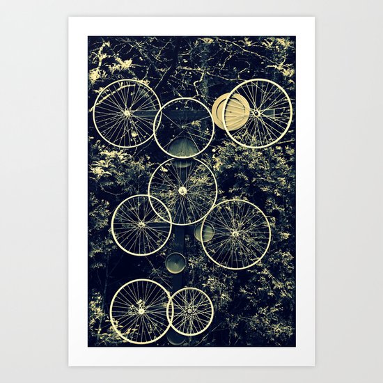 Tire - less Art Print