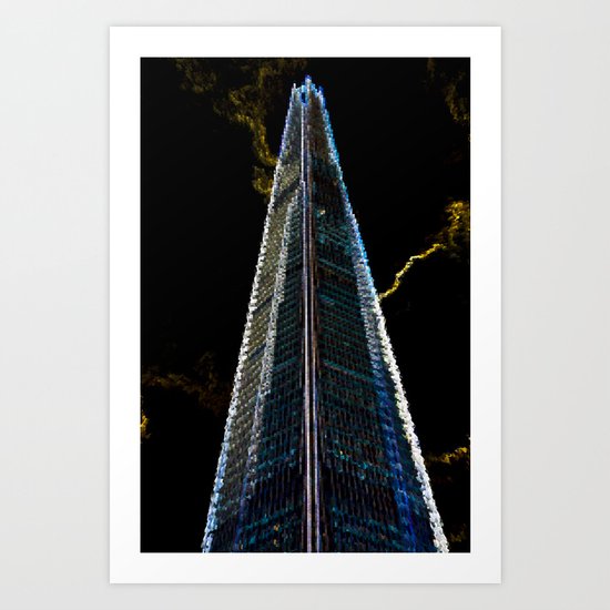 The Shard Block Art Art Print