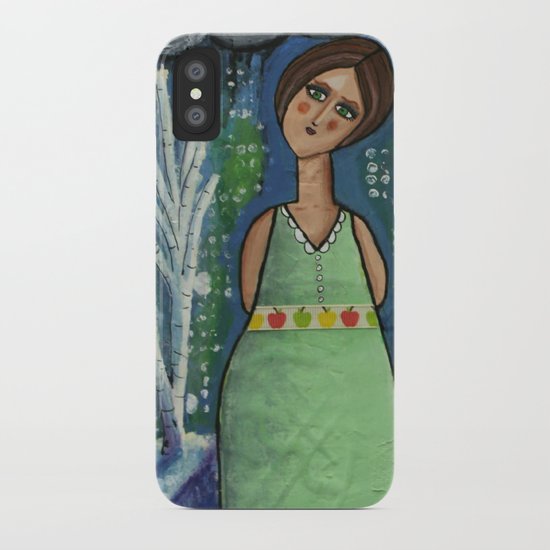 Aurora Leaves the City Behind iPhone Case