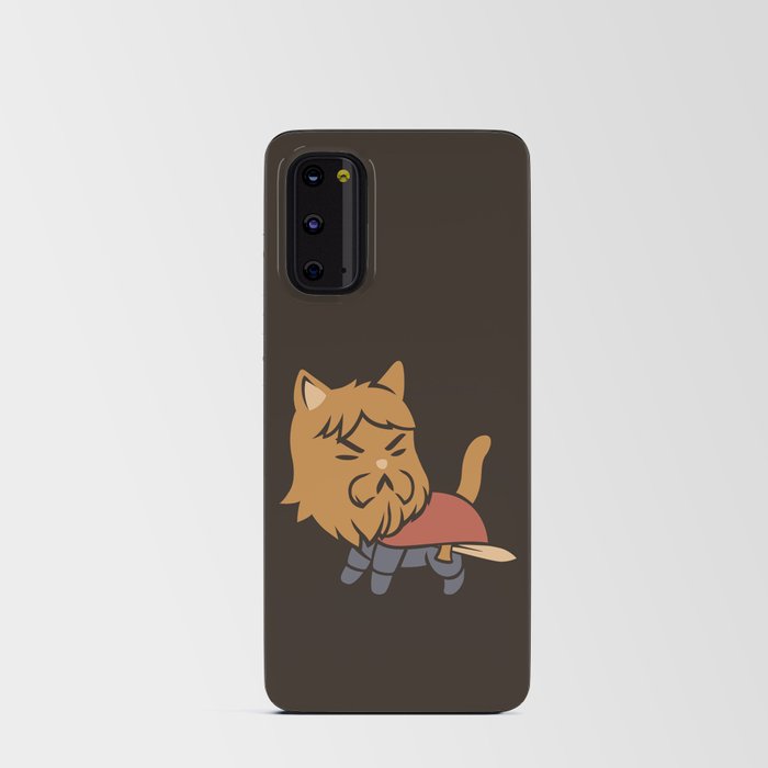 Warrior Cat by Tobe Fonseca Android Card Case