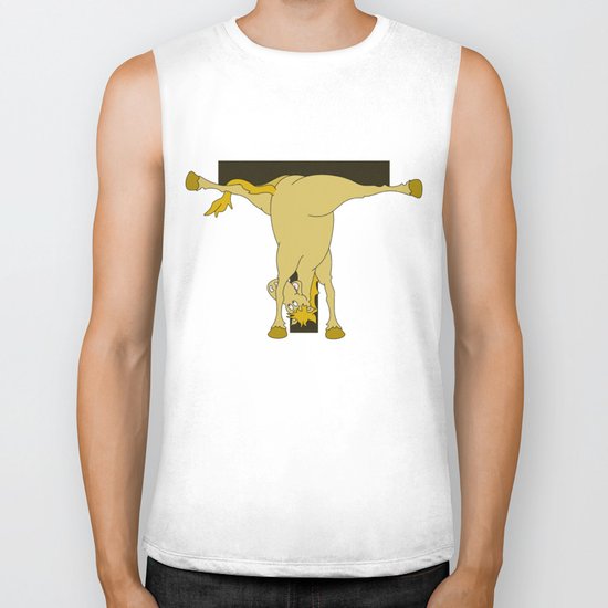 Monogram T Pony Biker Tank