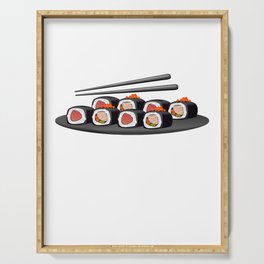 They See us Rollin`  Shushi Serving Tray