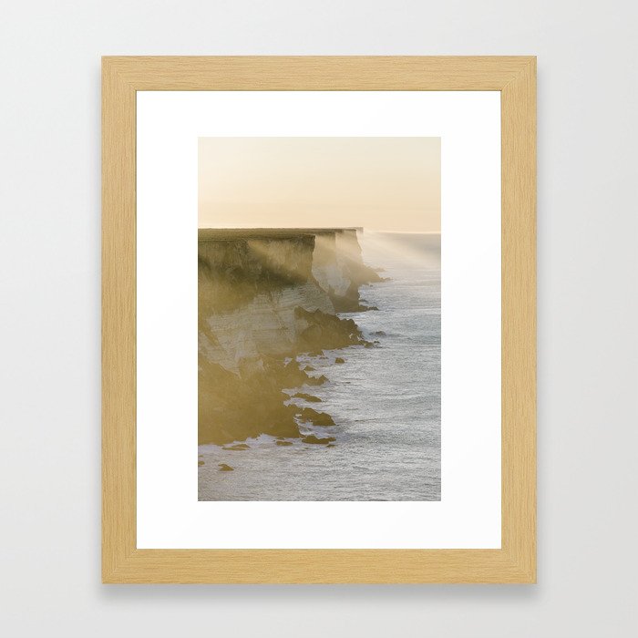 Nunda Cliffs Framed Art Print