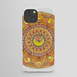 Sacral Chakra Healing Mandala - Svadhisthana - Watercolor iPhone Case