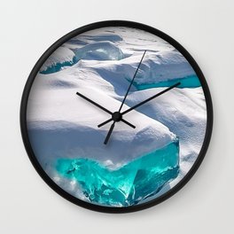 ice Wall Clock