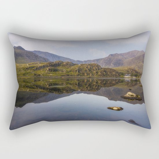 Morning Reflections Rectangular Pillow