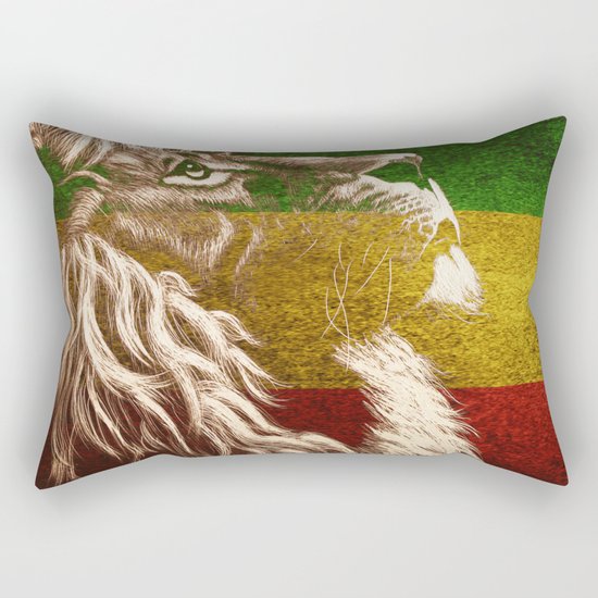 King Of Judah Rectangular Pillow