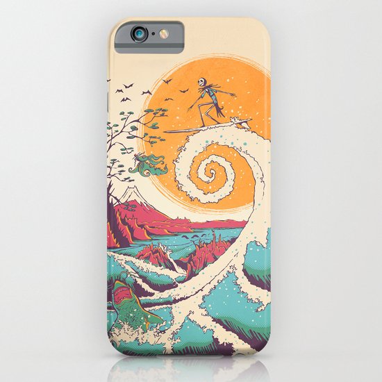 Surf Before Christmas iPhone & iPod Case