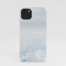 Fantasy blue sky and beautiful clouds iPhone Case