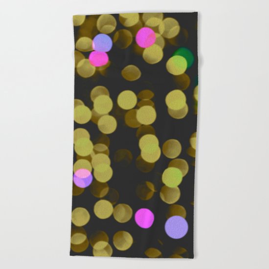 Happy Bubbles Beach Towel