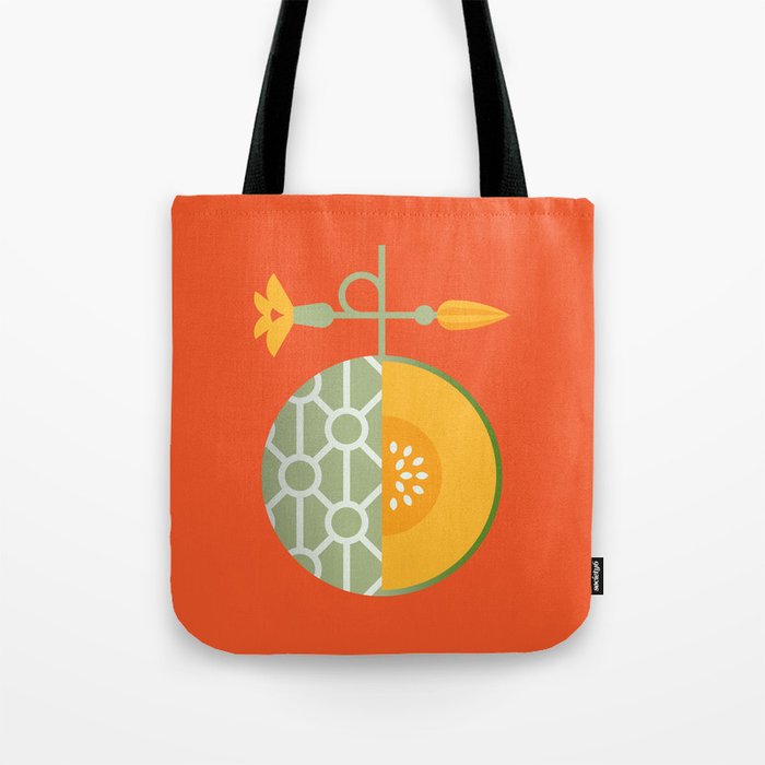 Fruit: Cantaloupe Tote Bag