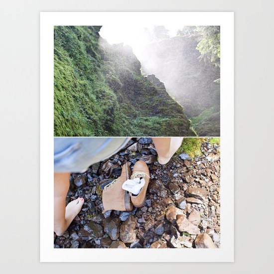 hasten to Art Print