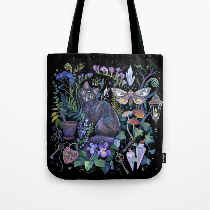 Witch Potion Garden Tote Bag