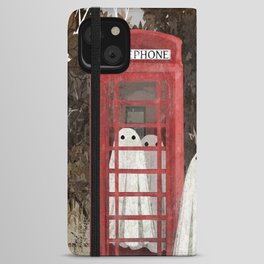 There Are Ghosts in the Phone Box Again... iPhone Wallet Case