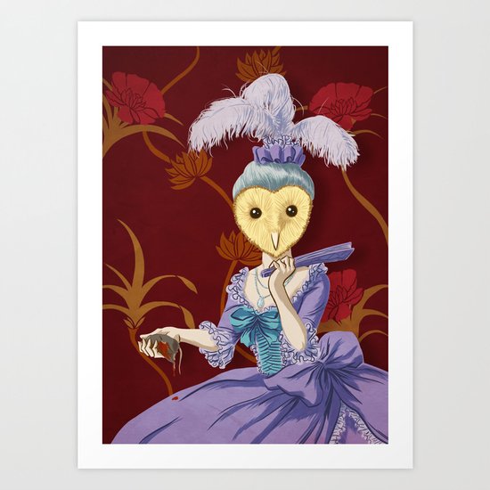 The Queen Art Print