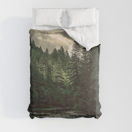 Pacific Northwest River - Nature Photography Comforter