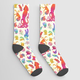 Cephalopod - pastel Socks