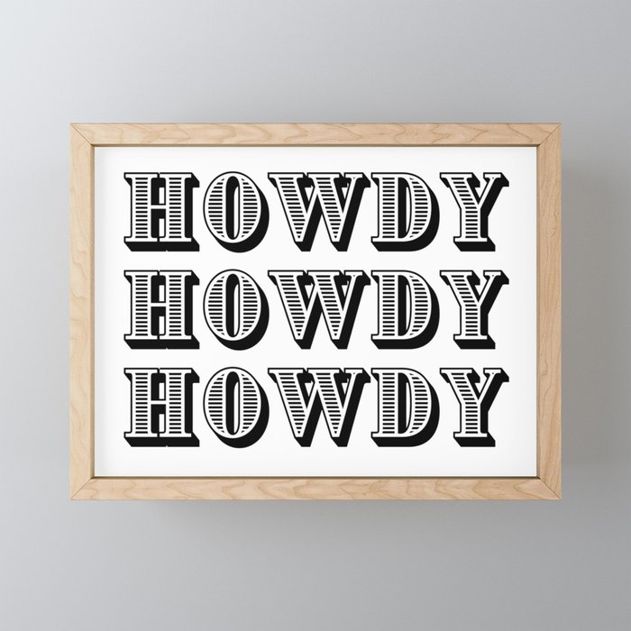 Framed Mini Art Print