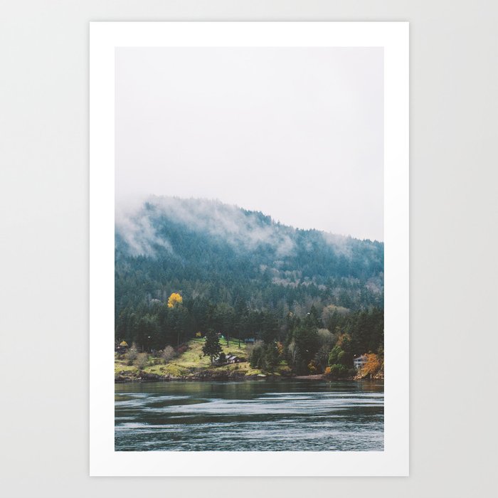 Ferry To Victoria Bc Art Print By Admkng Society6