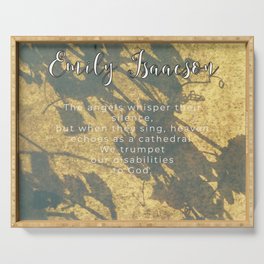 Quote 16 Serving Tray