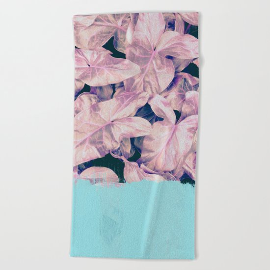 Teal Sorbet on Jungle Beach Towel
