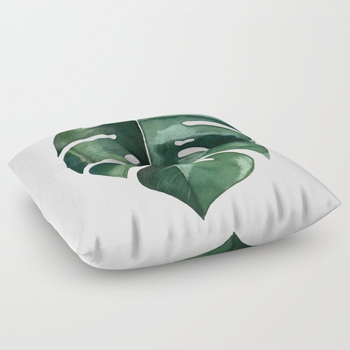 monstera Floor Pillow