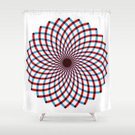 For when you feel dizzy Shower Curtain
