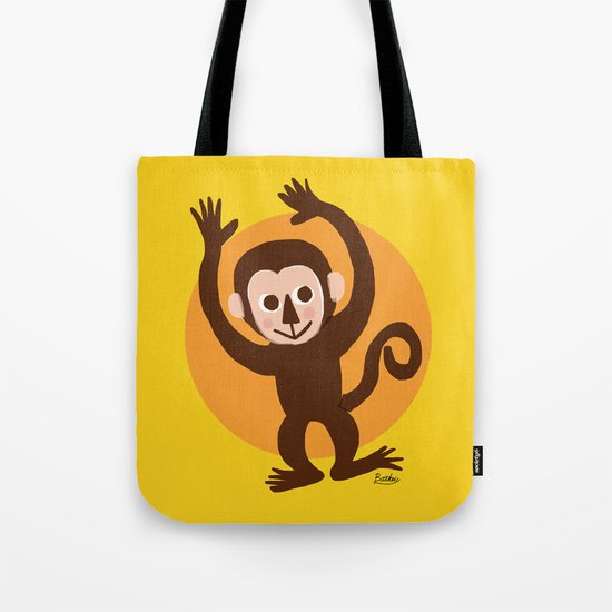 Monkey Tote Bag