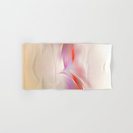Flow art - haptic structure  -  abstract wind painting109 - decor design Hand & Bath Towel