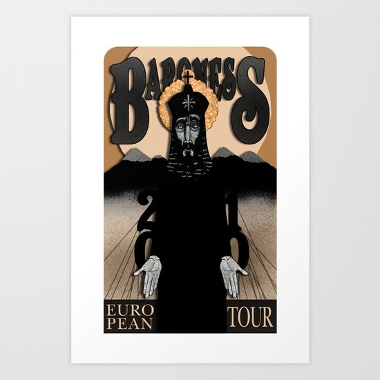 Baroness Poster Art Print