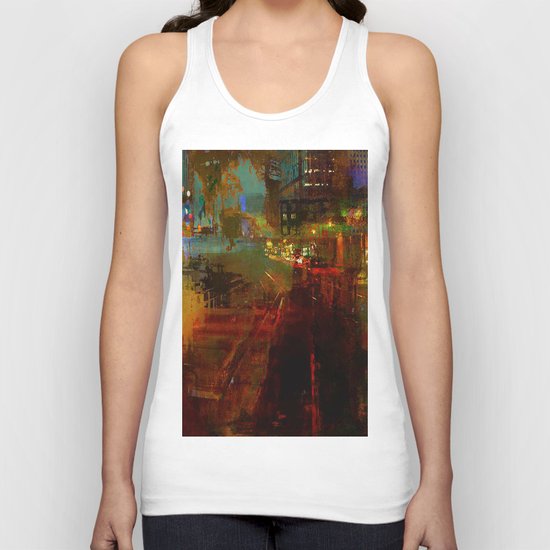 At the end of way Unisex Tank Top