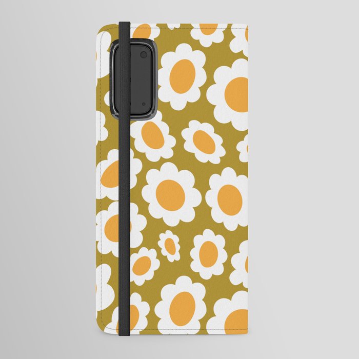 Groovy Daisies Pattern 1 Android Wallet Case