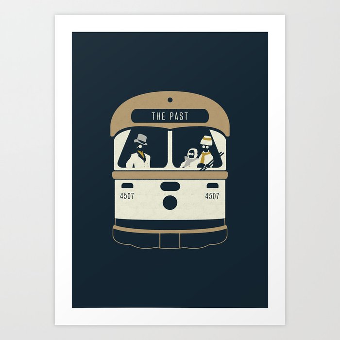 Urban Fae — TTC Streetcar Art Print
